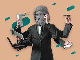 бизнесмен как древний грек философ